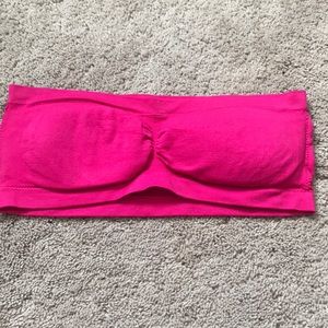 Hot Pink Padded Bandeau